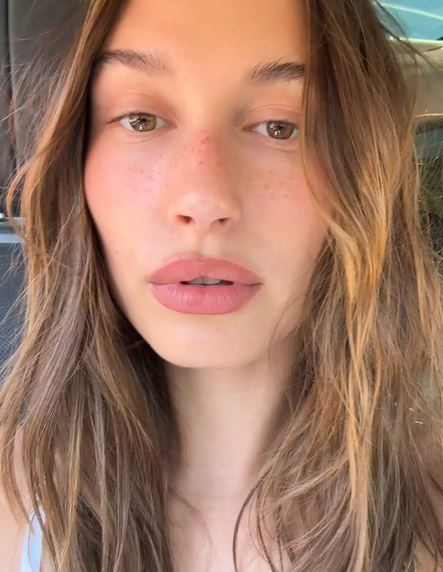 Hailey handled the question like a pro (Instagram/@haileybieber)