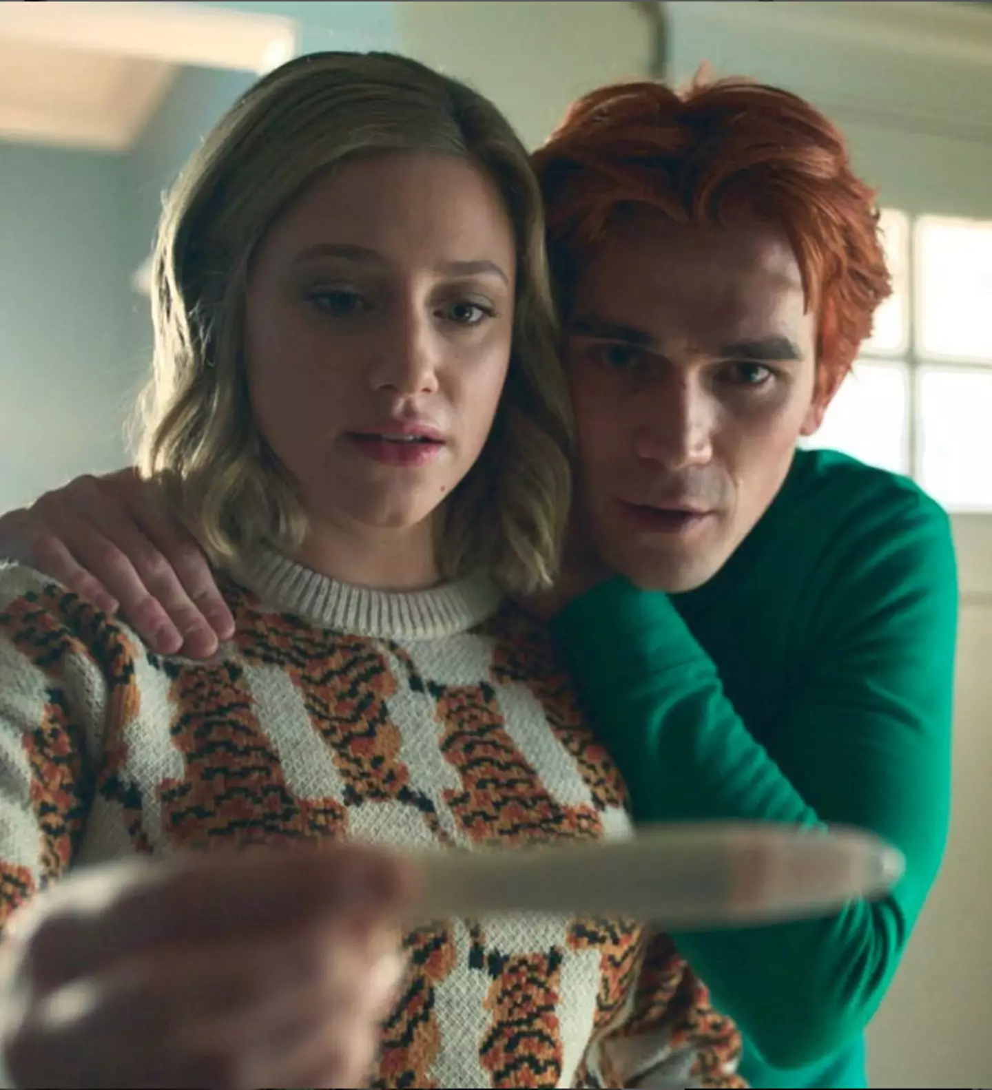 Betty and Archie are awaiting the result of the pregnancy test. (