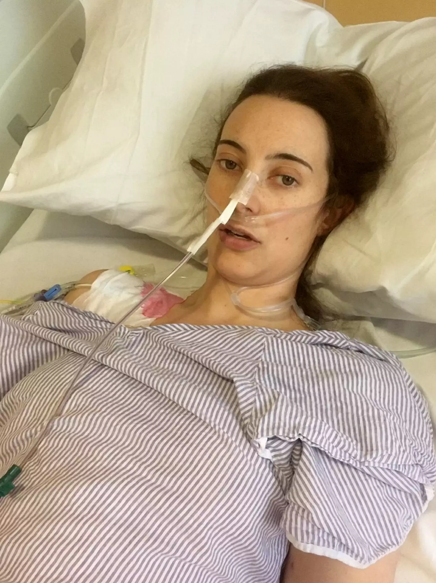 Doctors were forced to remove 13 organs and body parts (SWNS)