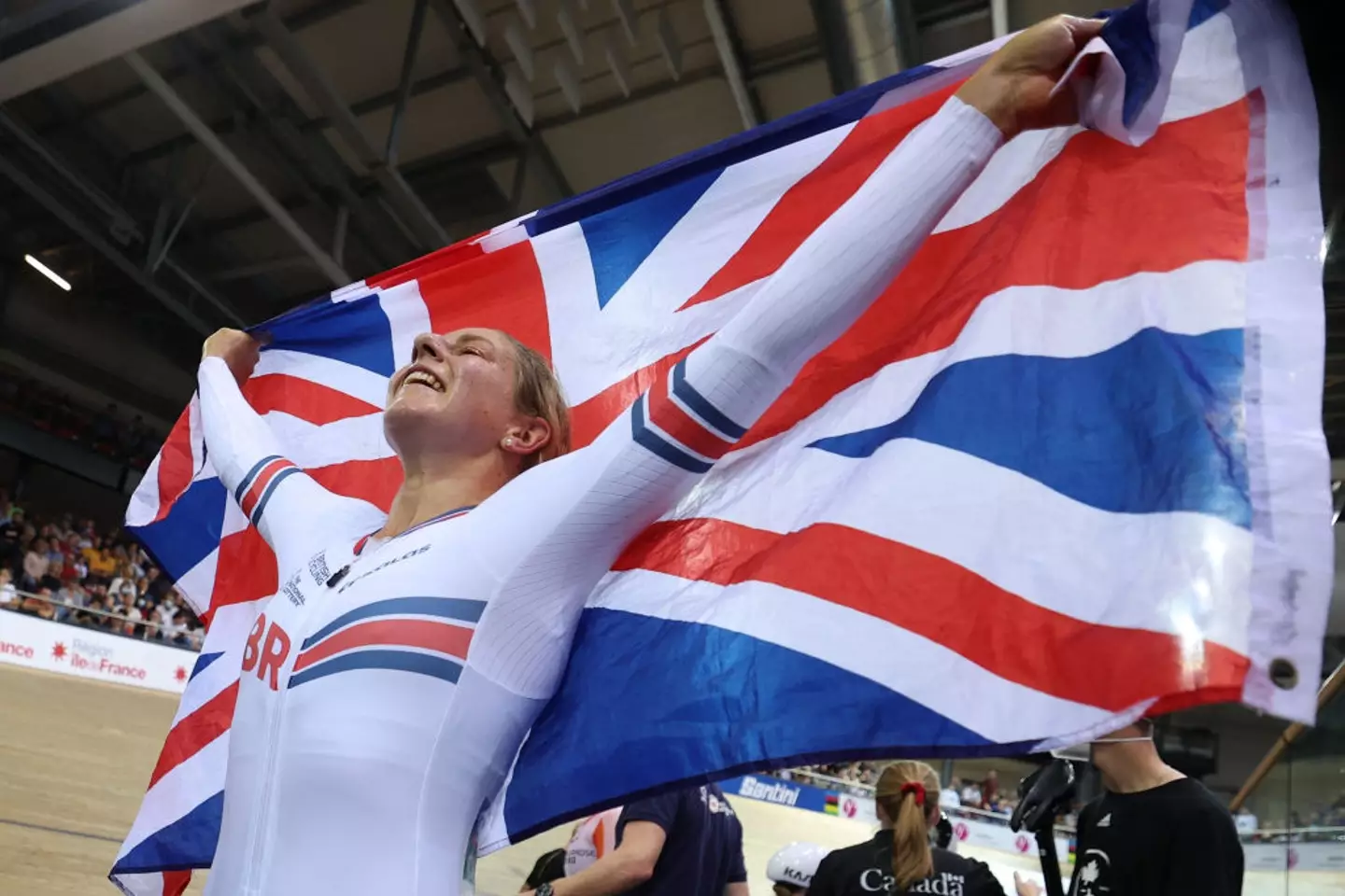 Neah's ceremony plans look very different to that of her fellow competitors. (THOMAS SAMSON/AFP via Getty Images)