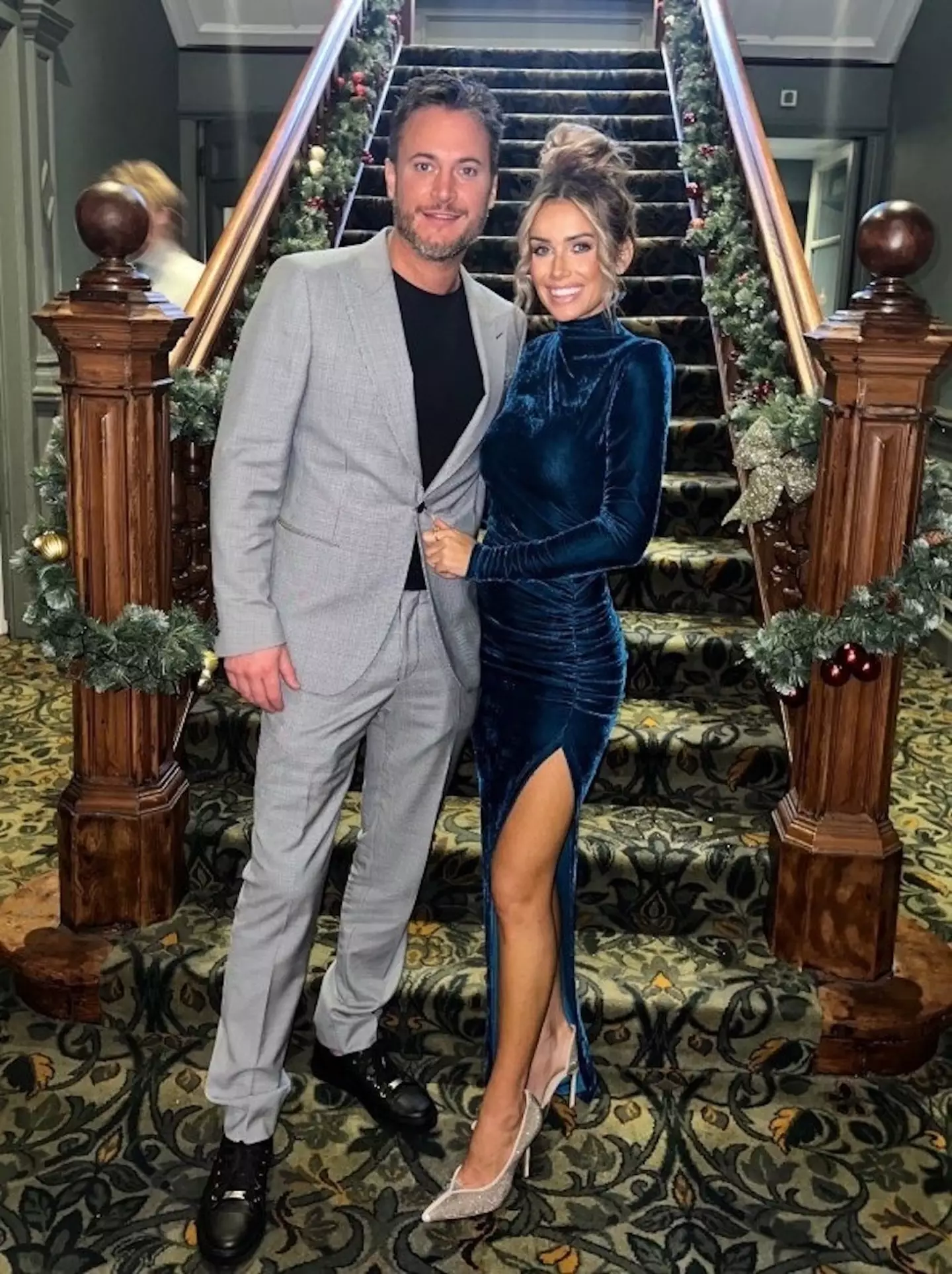 Laura Anderson and ex Gary Lucy are reportedly 'back together' just weeks before they're set to welcome their first child.