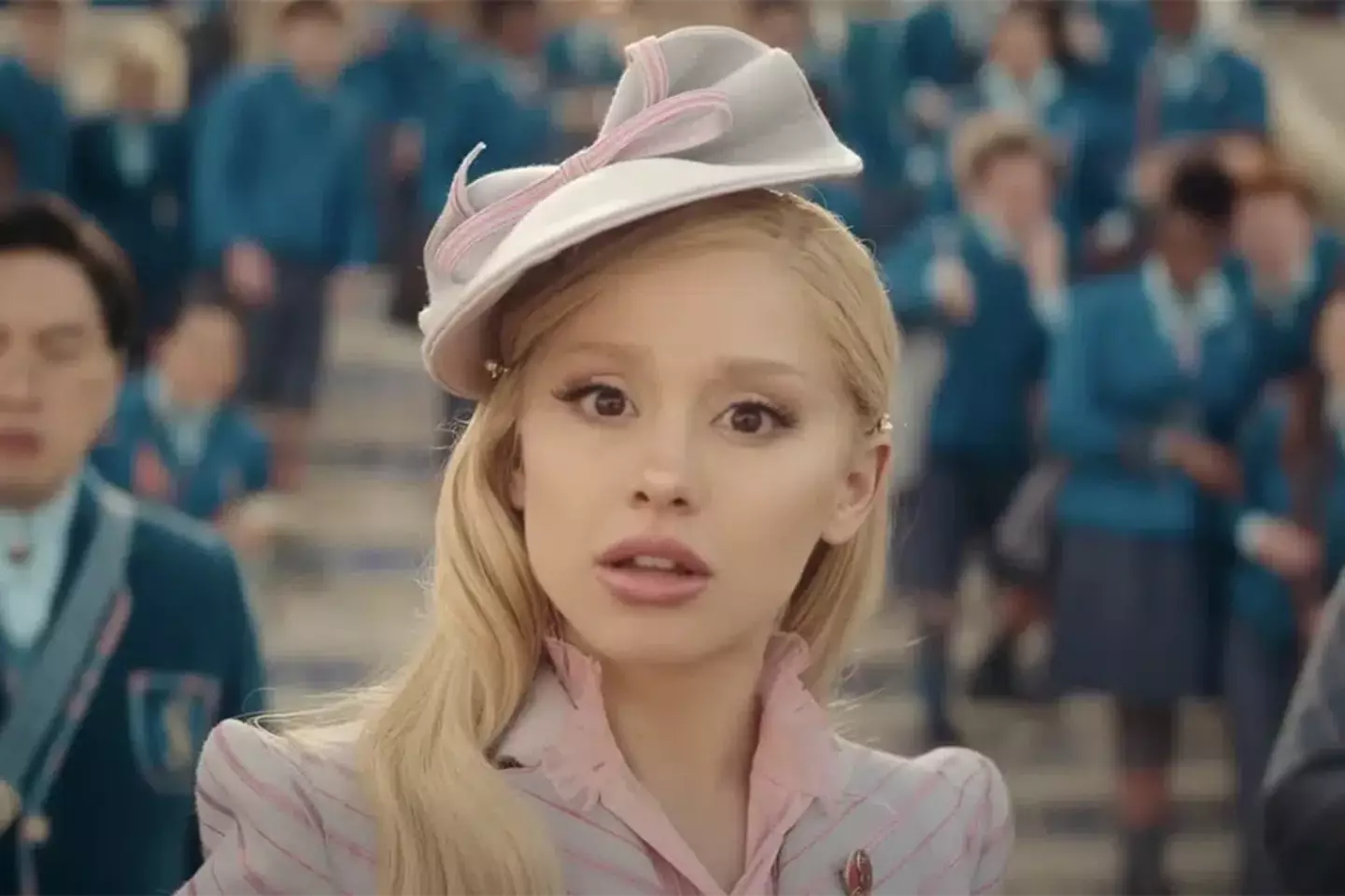 Ariana Grande was credited as 'Ariana Grande-Butera' in the Wicked credits sequences (Universal)
