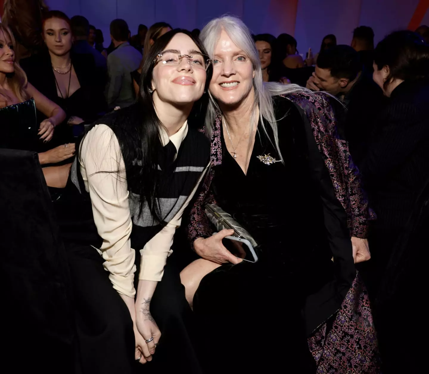 Some people think Maggie's appearance on Friends makes Billie a nepo baby. (Todd Williamson/NBC via Getty Images)
