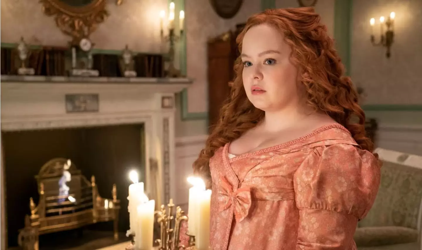 Nicola Coughlan as Penelope Featherington in Bridgerton. (Netflix)