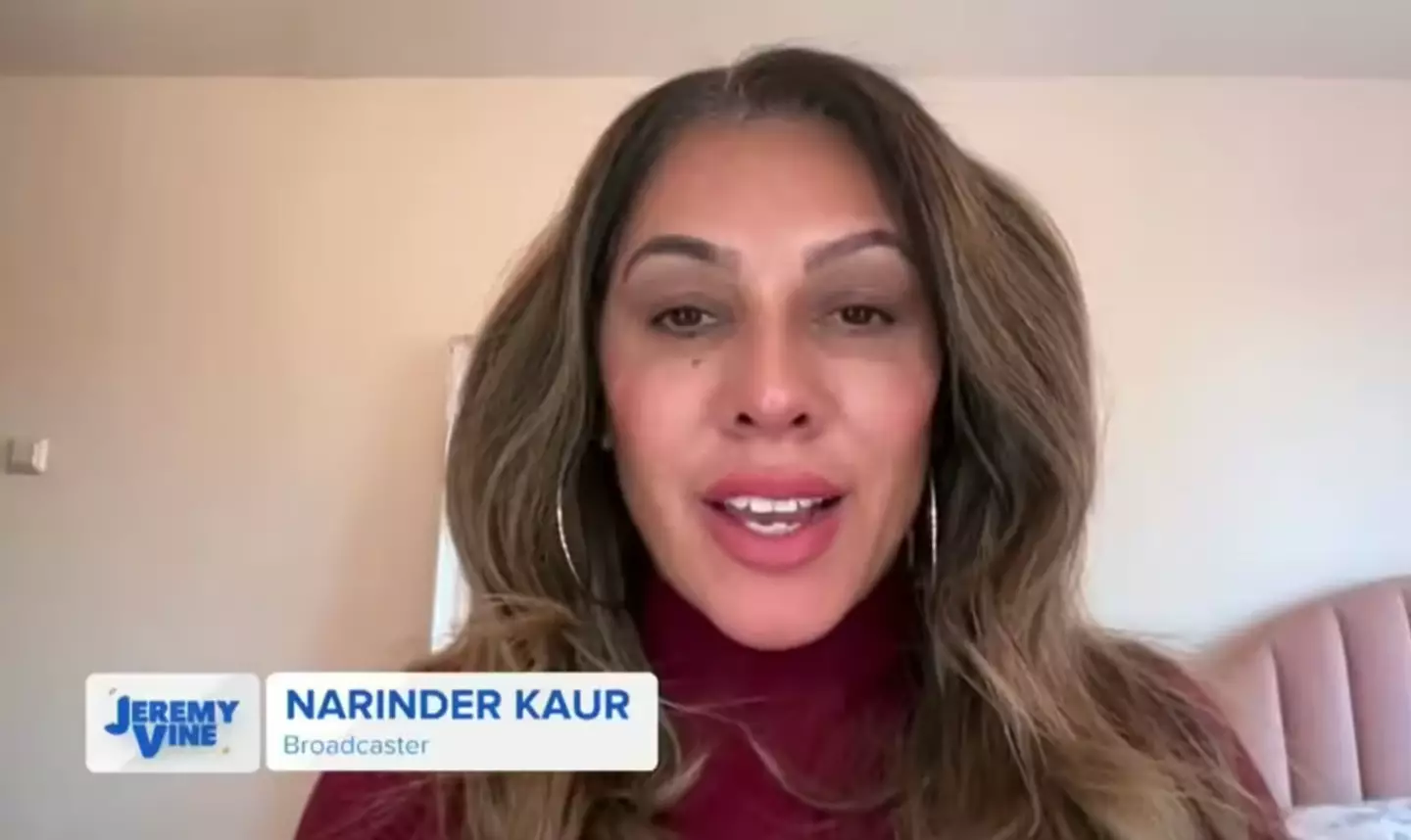 Kaur spoke on the Jeremy Vine Show (Channel 5)