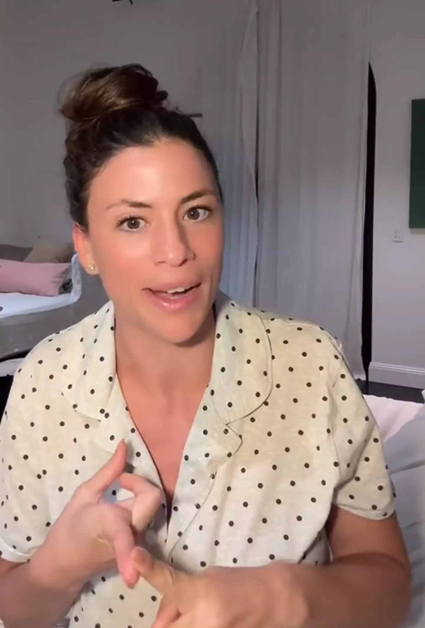 Mum-of-two Katie was not playing around with her response.