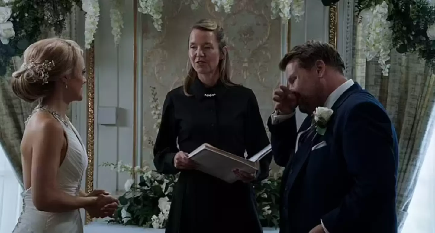 Maxwell Martin made a cameo last night (BBC)