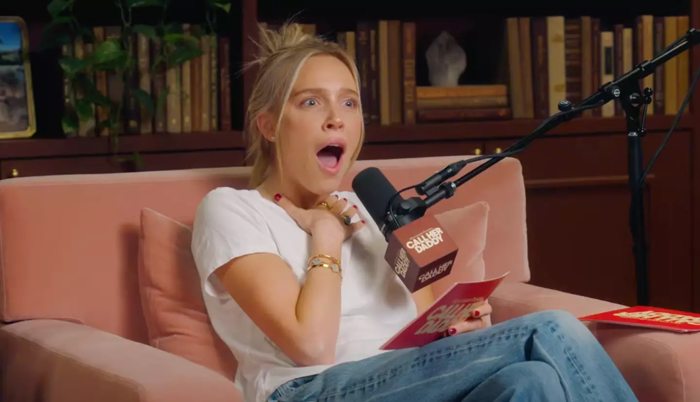 Cooper's face says it all (YouTube/Call Her Daddy)