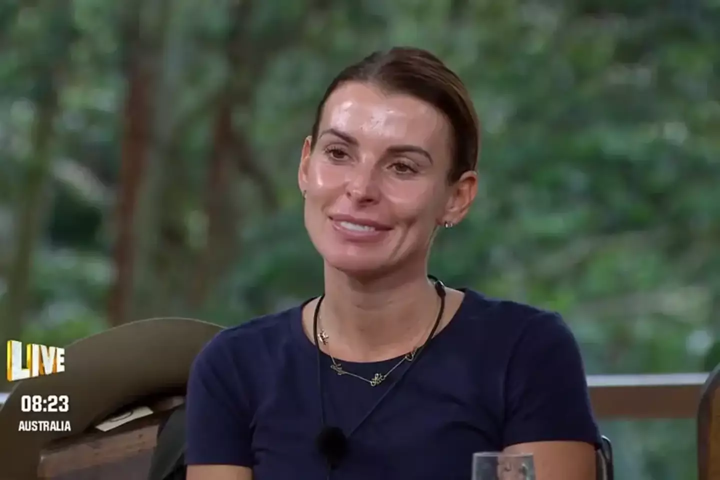 Coleen Rooney enjoyed a heartwarming reunion with her two youngest children after being announced the runner-up (ITV)