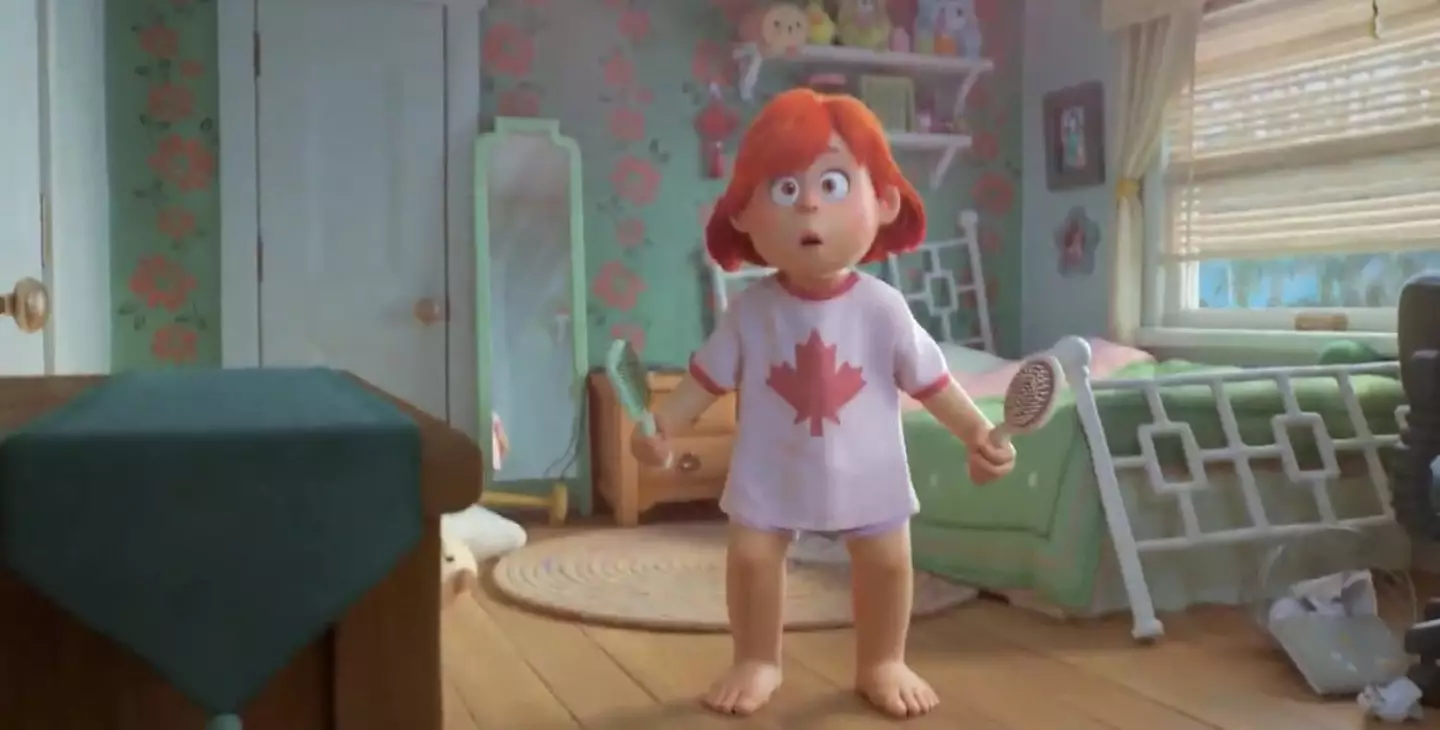 Mei Lee is struggling as she keeps turning into a big panda (