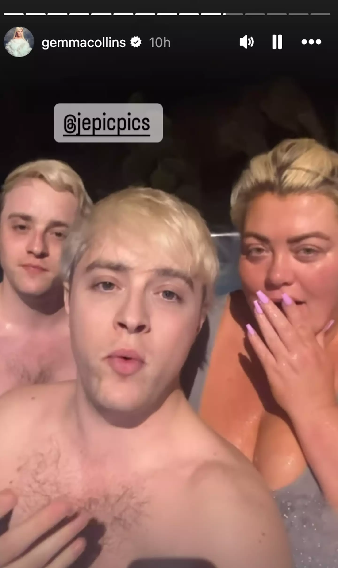Jedward gave their side of the situation on Gemma Collins' Instagram story.