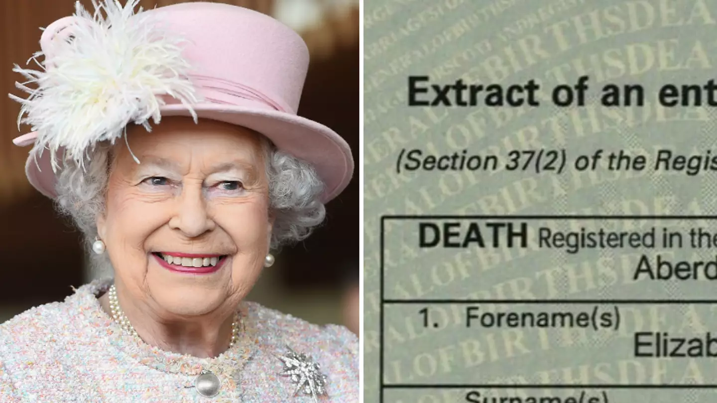 What late Queen’s occupation actually entailed as it was only revealed when her death certificate was released