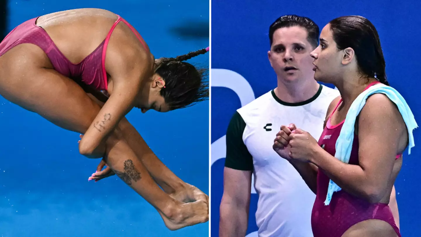 Second Olympic diver scores zero day after athlete's mid-air collision ruined chances of medal