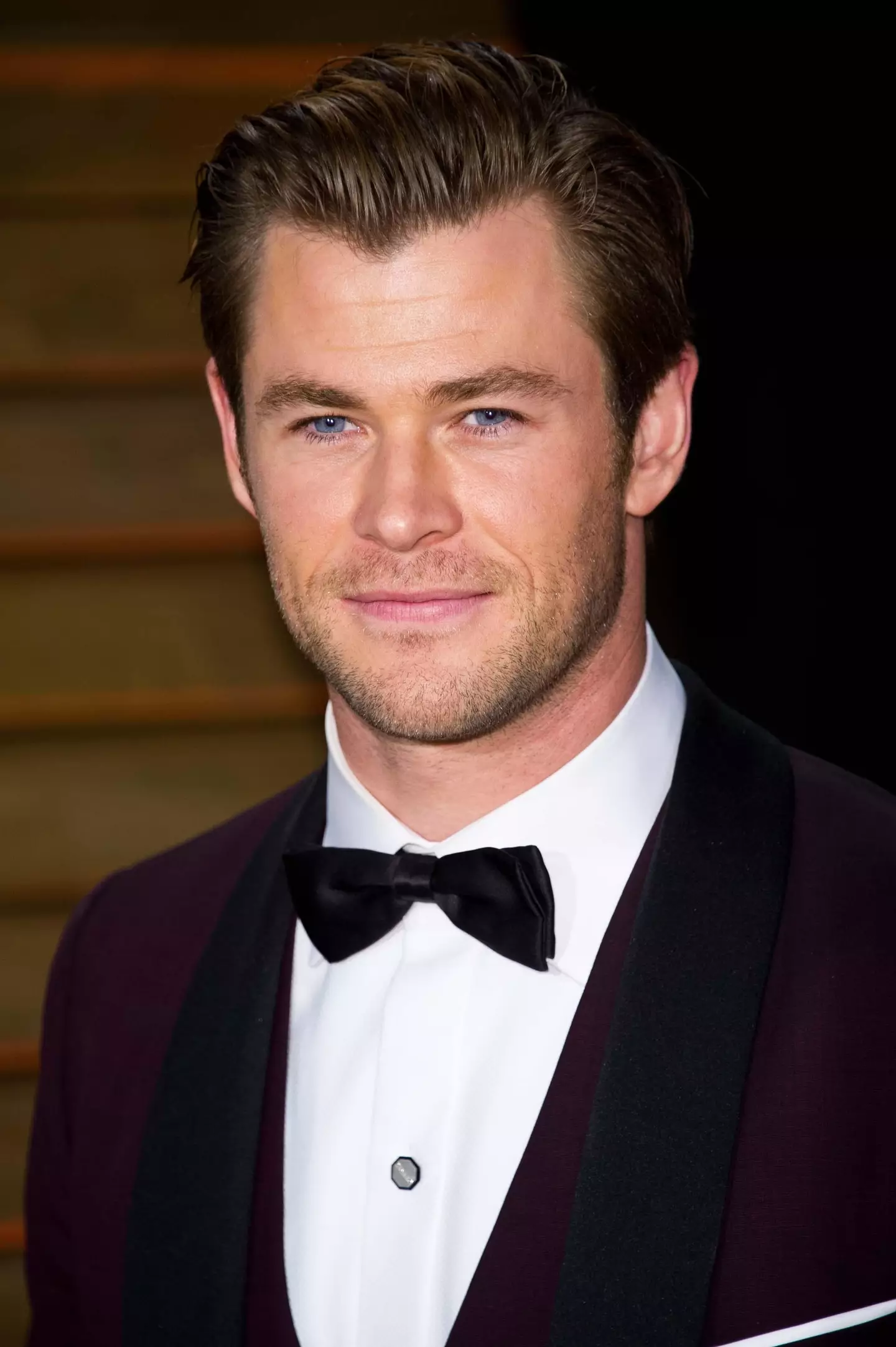 Chris Hemsworth narrowly missed out the top spot.