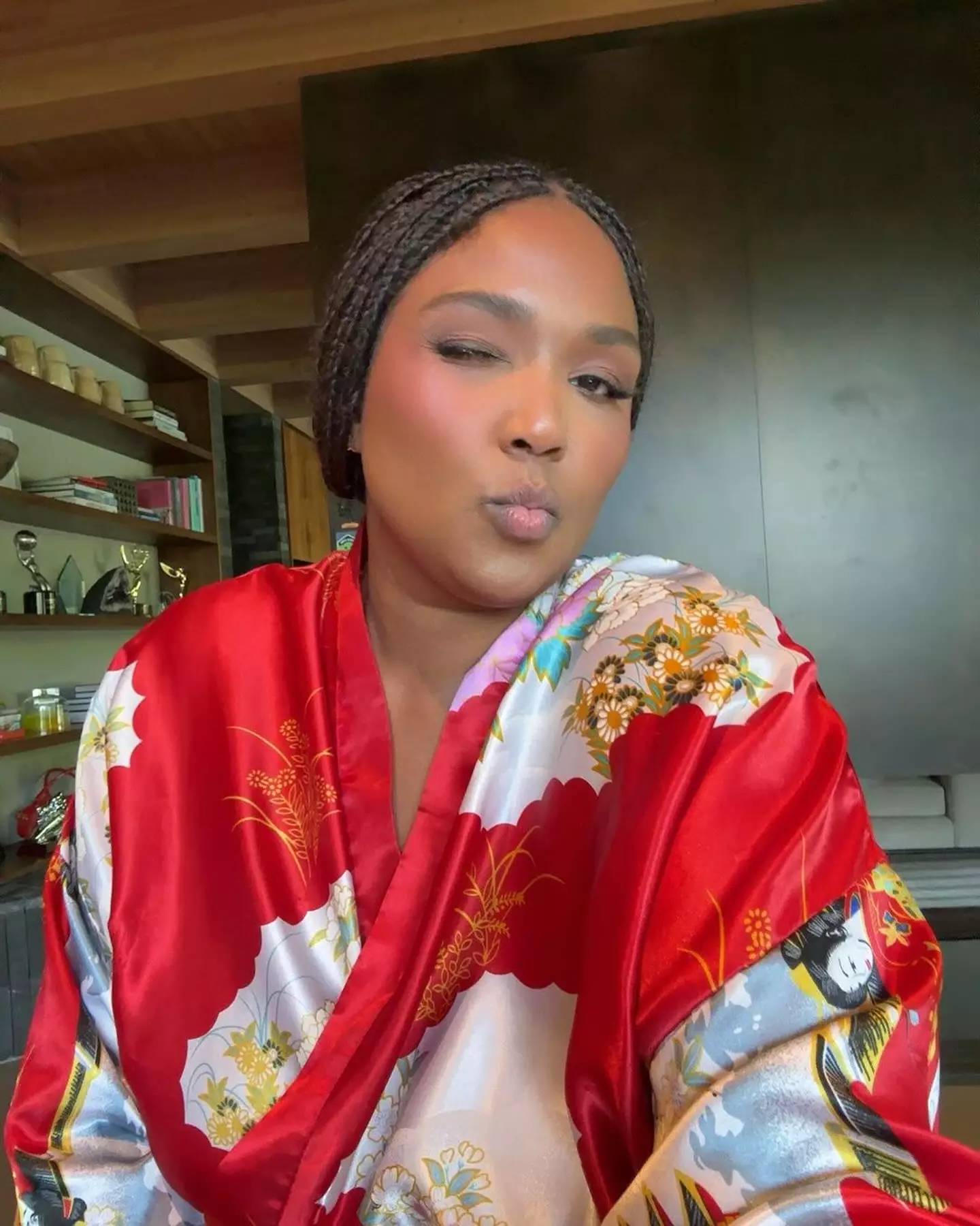Lizzo has shown off her recent weight loss (Instagram/@lizzobeeating)