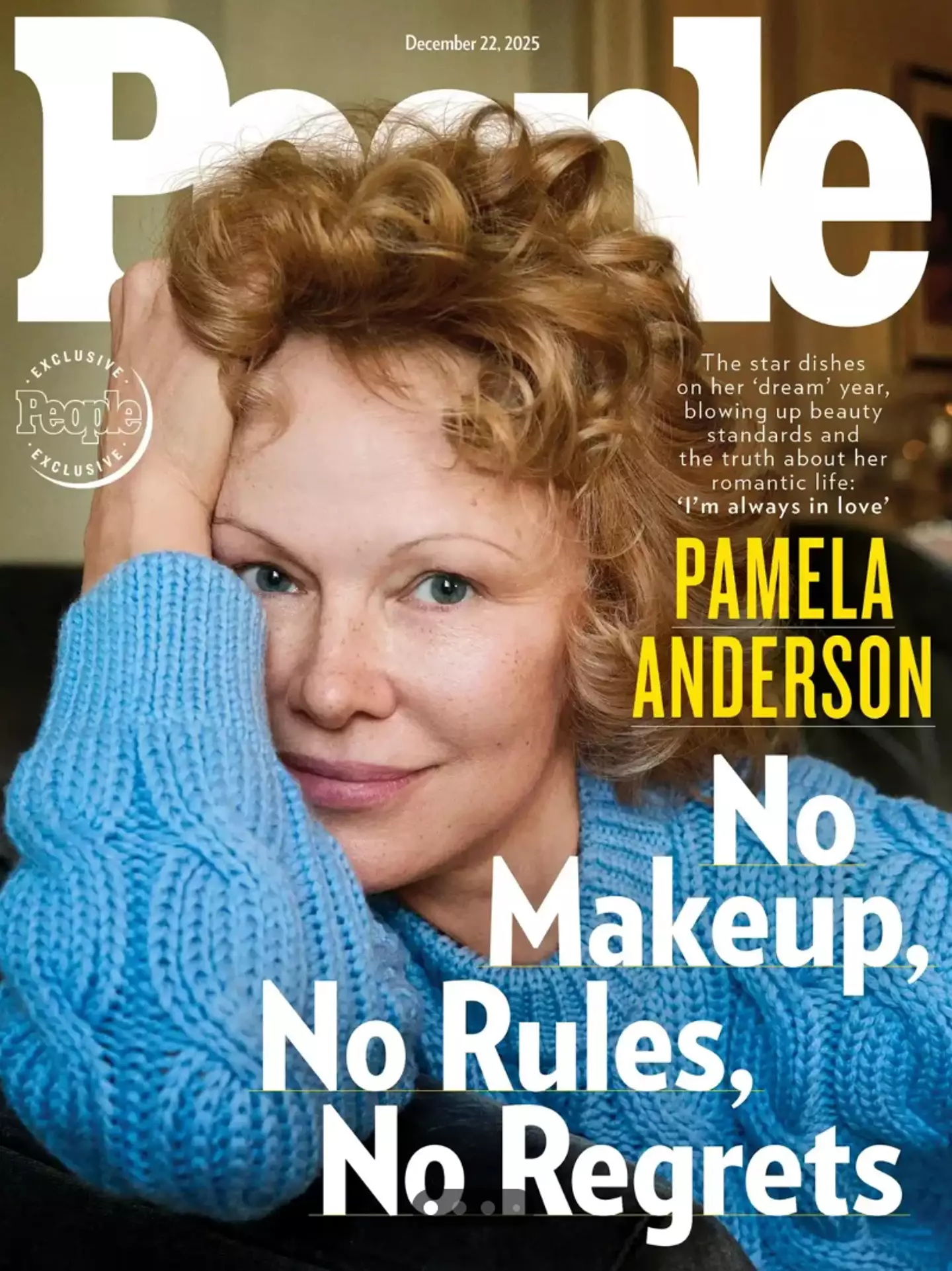 Pamela Anderson appeared on the cover of PEOPLE this week (PEOPLE)