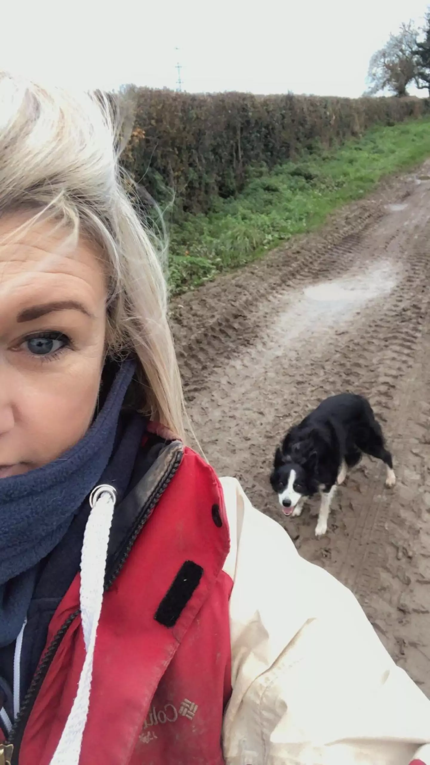 Sarah adopted Ella from a farmer when she was one.