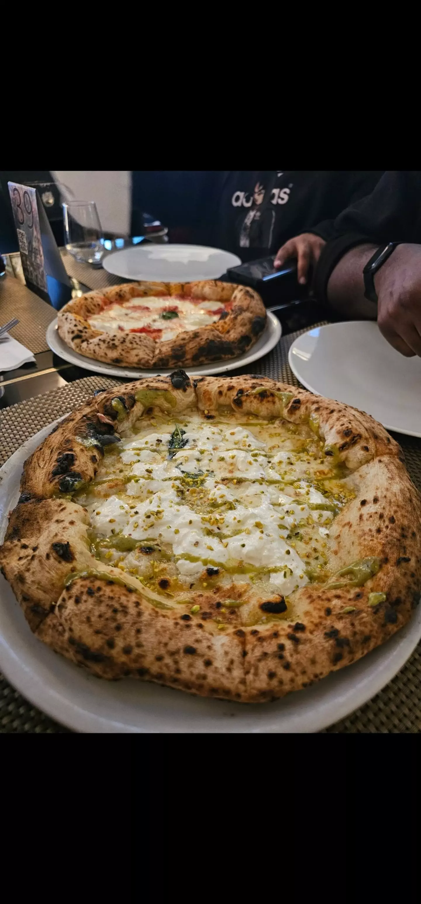 As if it couldn't get even better - pistachio pizza was added to the mix.