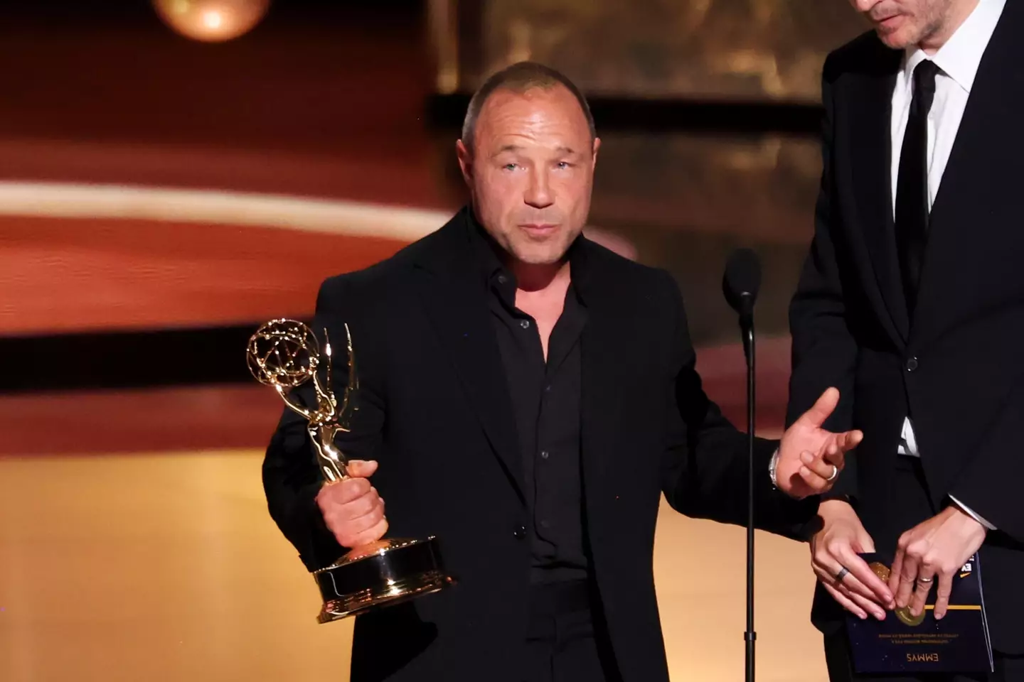 Graham won the Emmy for outstanding lead actor in a limited series for his role in Adolescence (Christopher Polk/Variety via Getty Images)