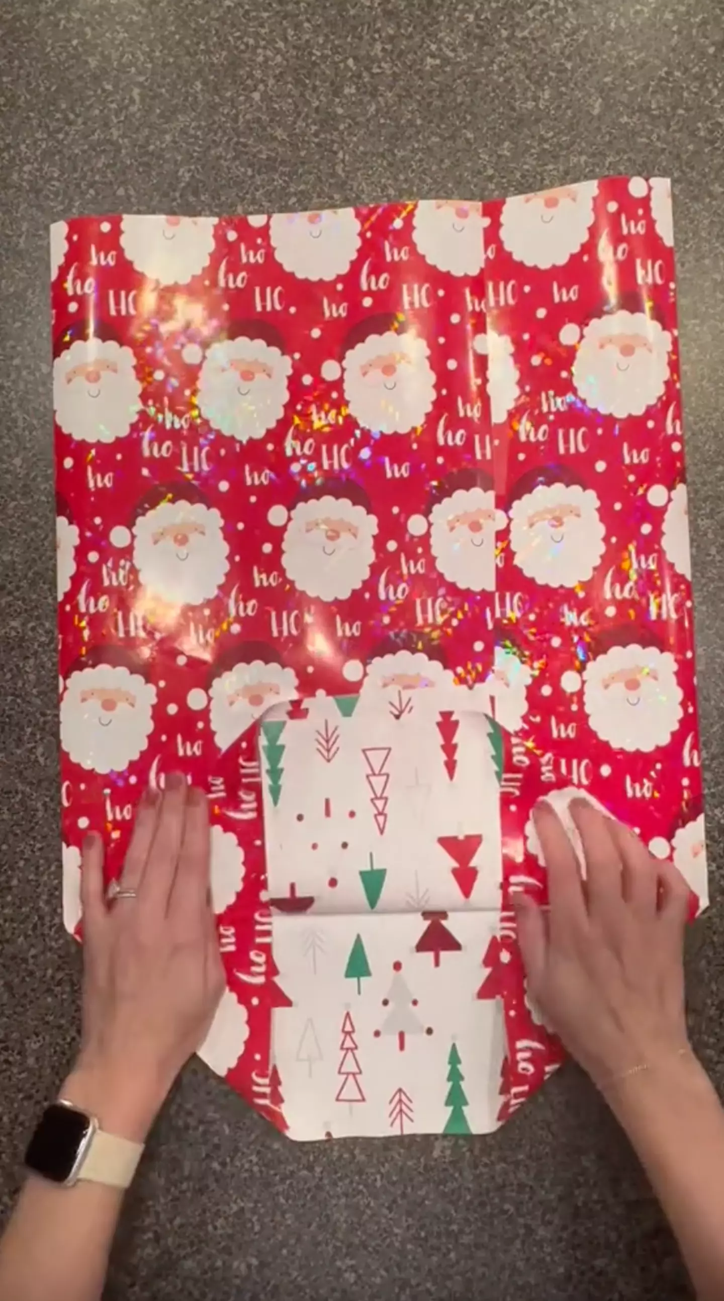 One woman has shared her 'game changing' wrapping paper hack for awkward presents.
