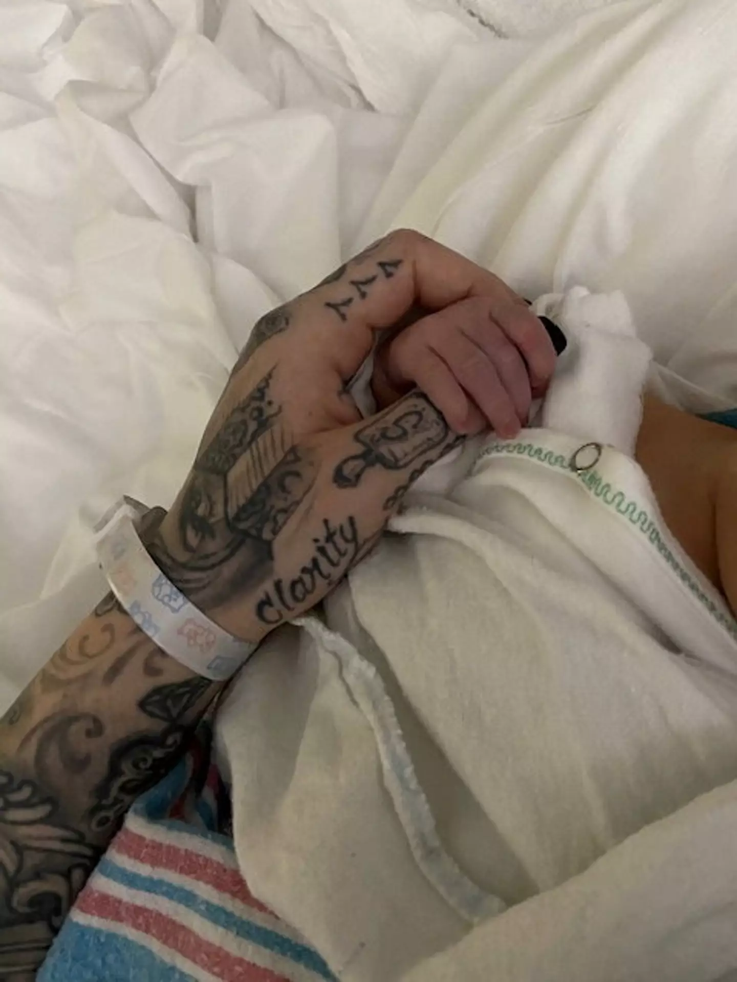 Skylar kept her pregnancy a secret as she wanted it to be peaceful.