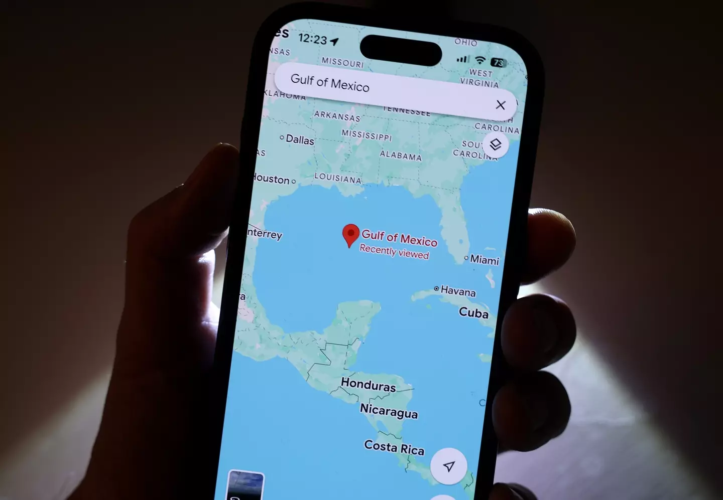 The name has changed for US-based Google Map users (Justin Sullivan/Getty Images)
