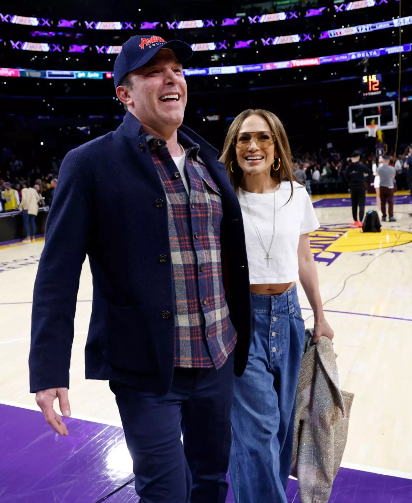The pair started dating in 2003, but split a year later for two decades. (Kevork Djansezian / Contributor / Getty Images)