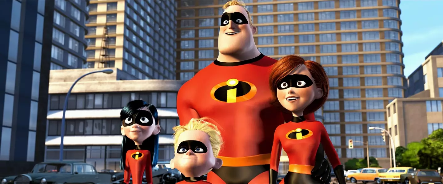 The Incredibles has a pretty saucy joke hidden in there, too! [