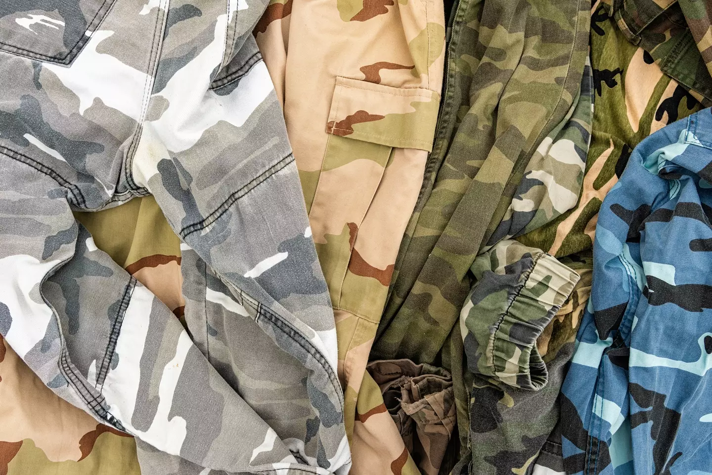 Wearing camo print clothing could land you in trouble in the Caribbean according to the expert (jada photo / Getty Images)