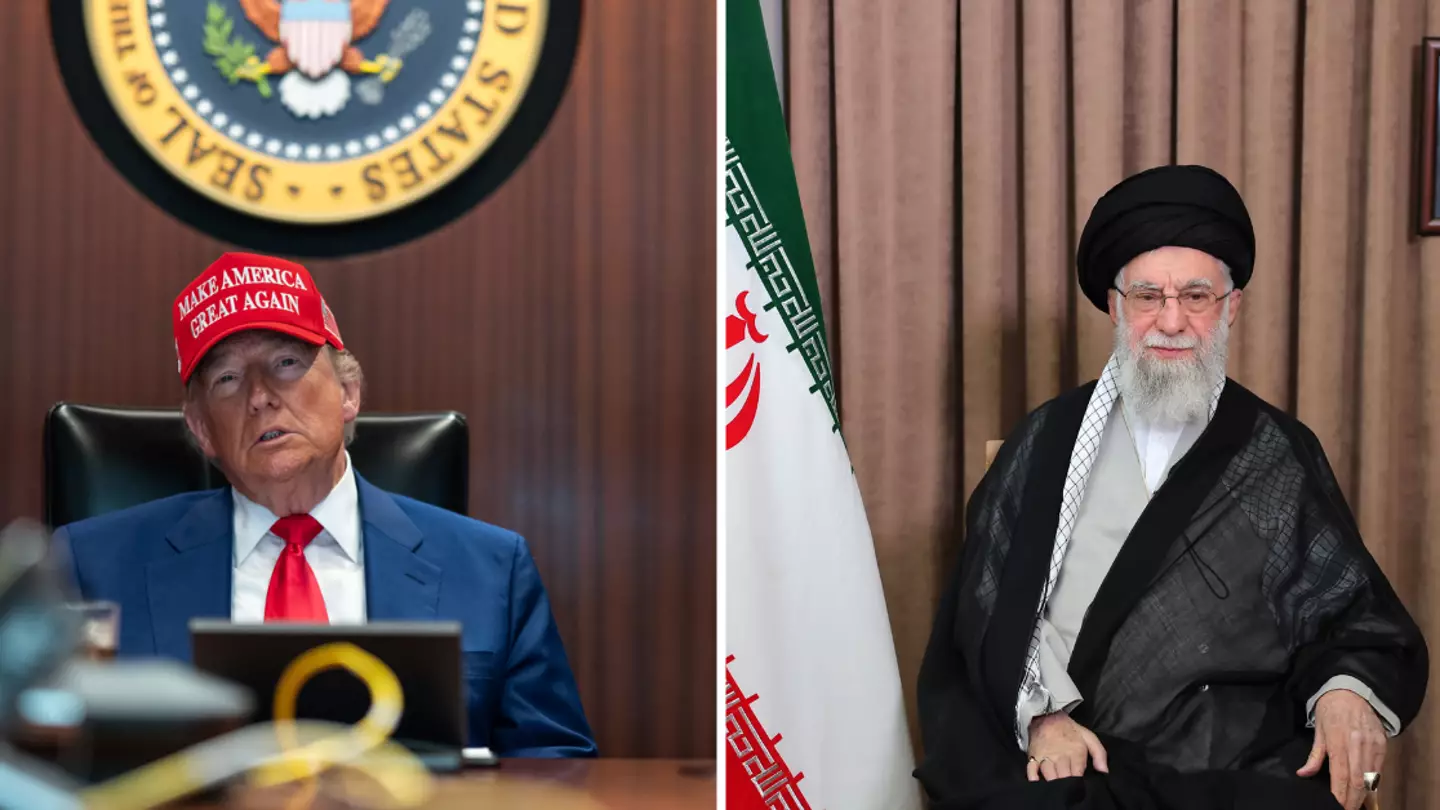 Daniel Torok/The White House via Getty Images/Office of the Supreme Leader of Iran via Getty Images