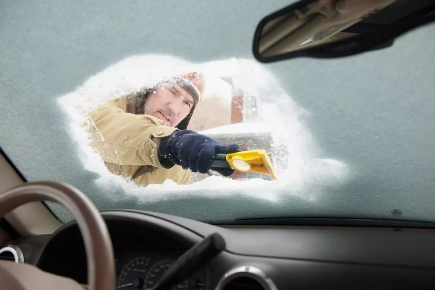 You don't want to be scraping your windscreen all morning.