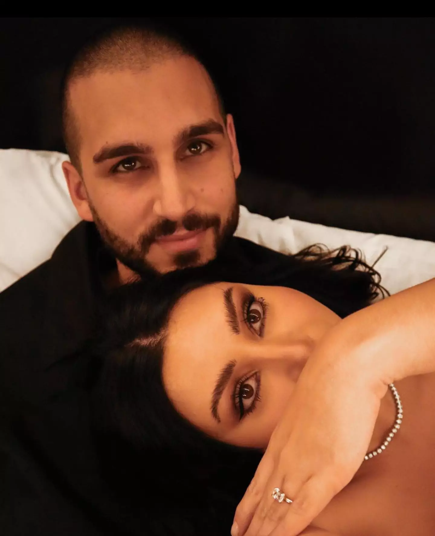 Martha and Michael became engaged in December 2021.