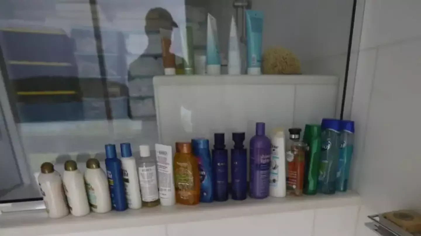 The images also showed personal items like a large selection of shampoos and conditioners (House Oversight Committee)
