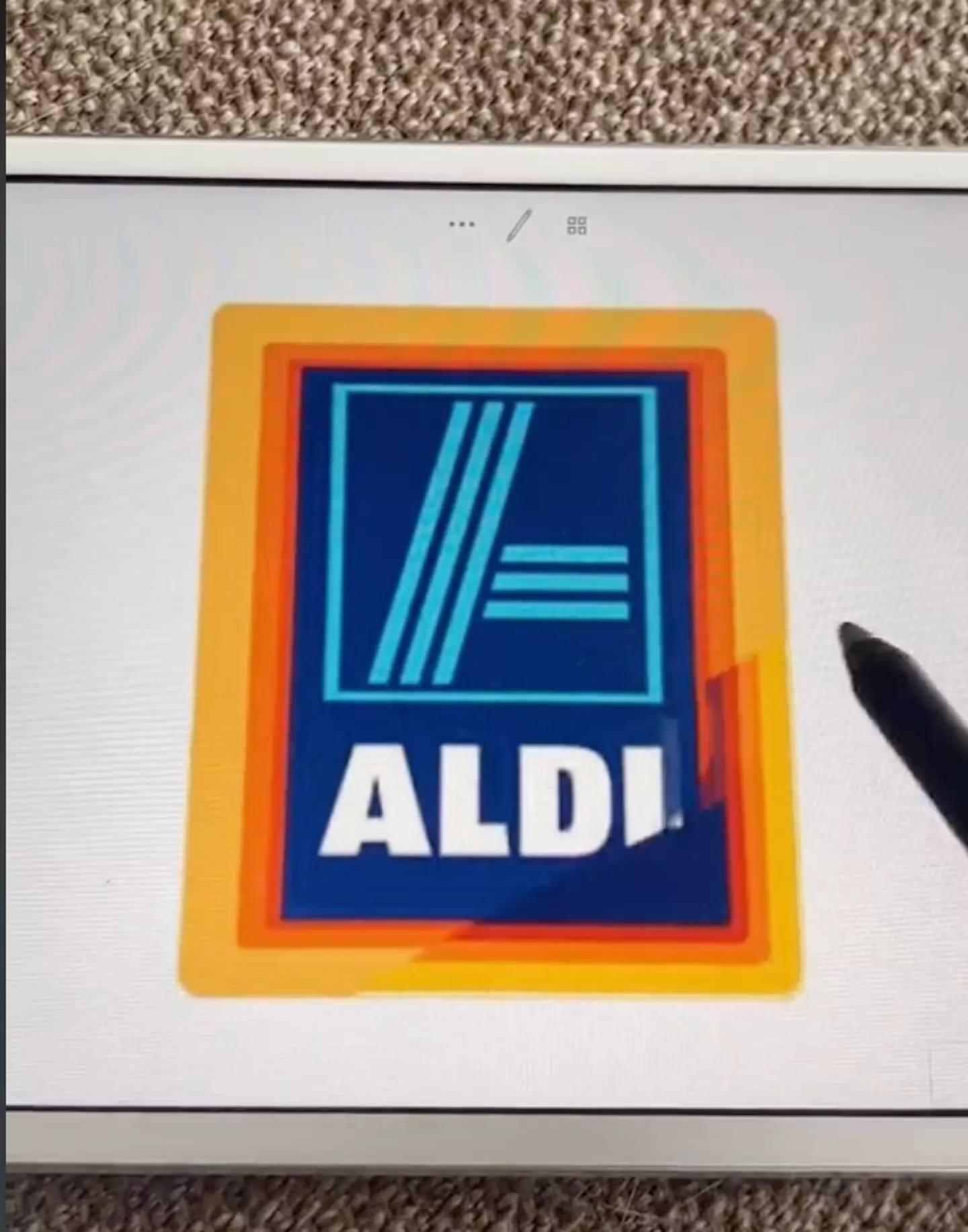 Some think the new Aldi logo looks older. (