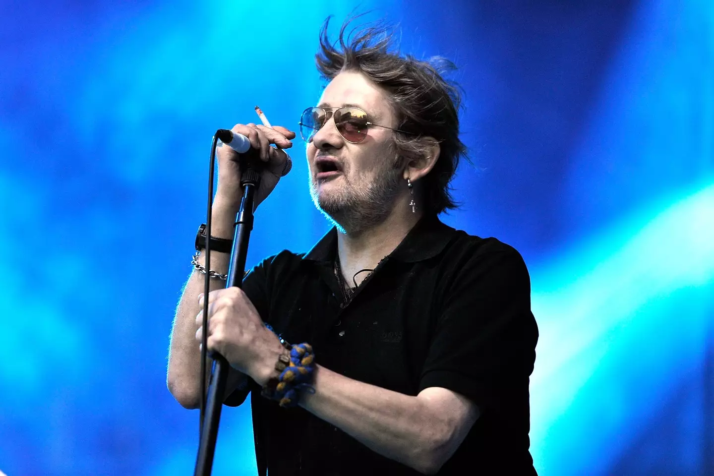 Shane MacGowan previously had the chance to address the controversy (Matt Kent/Redferns)