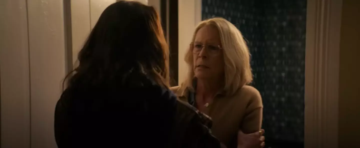 Jamie Lee Curtis in Halloween Ends.