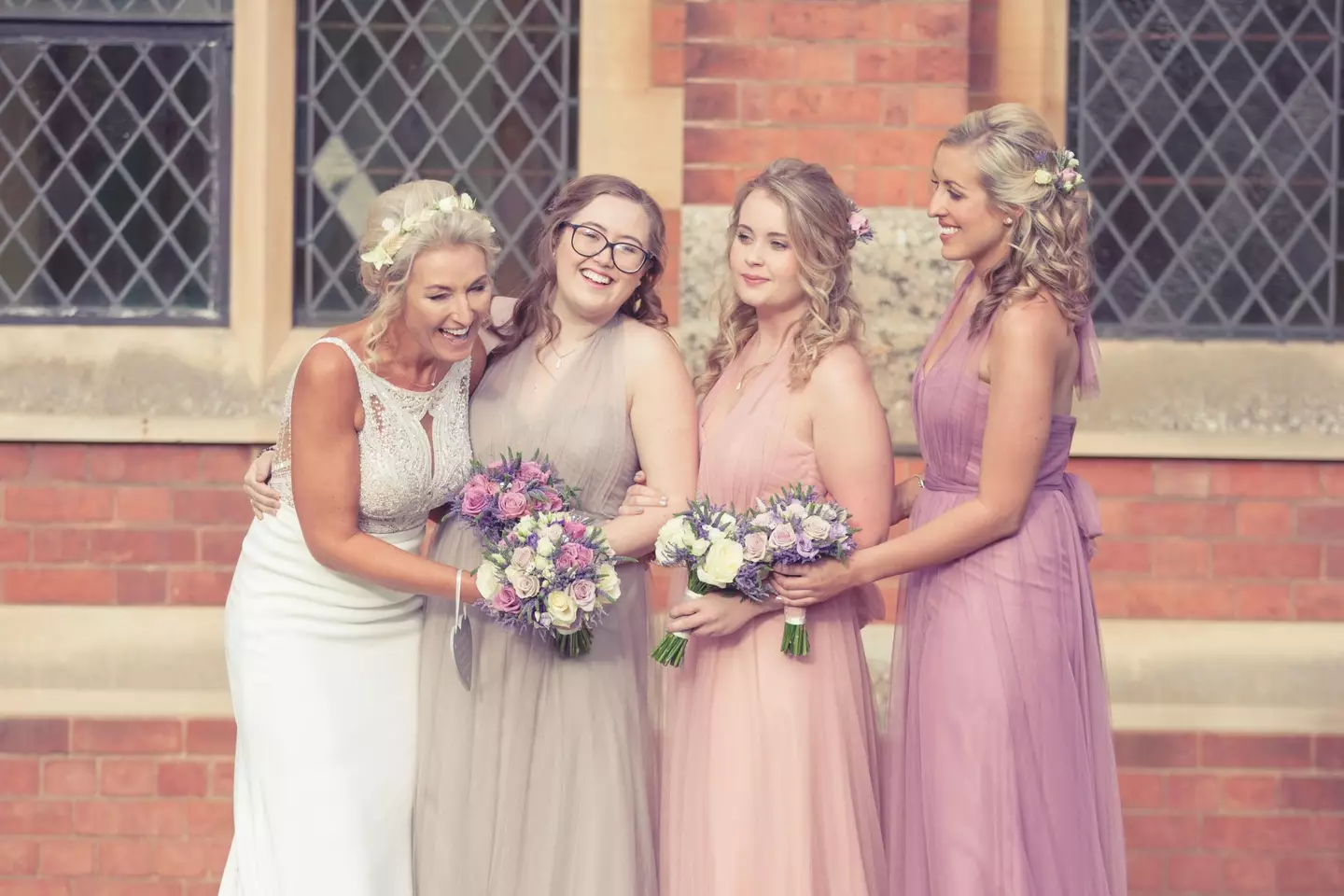 Unsurprisingly, the bridesmaids were not impressed by the text (stock photo).