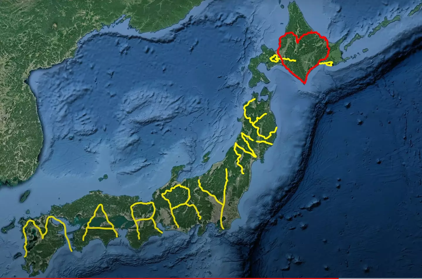 The final proposal, charting Hassan's journey.