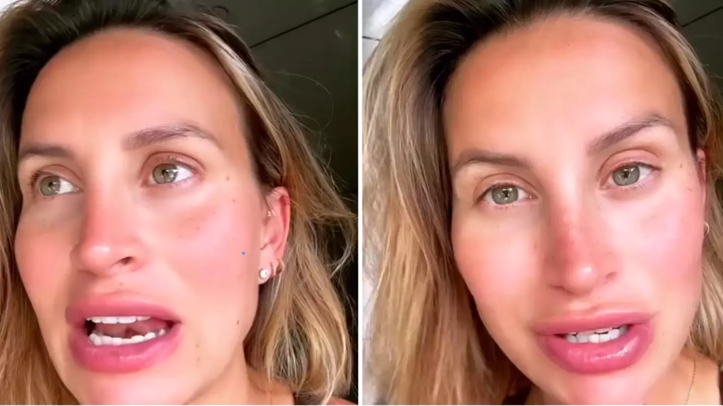 Ferne McCann gives fans pregnancy update as she admits she’s in a lot of pain