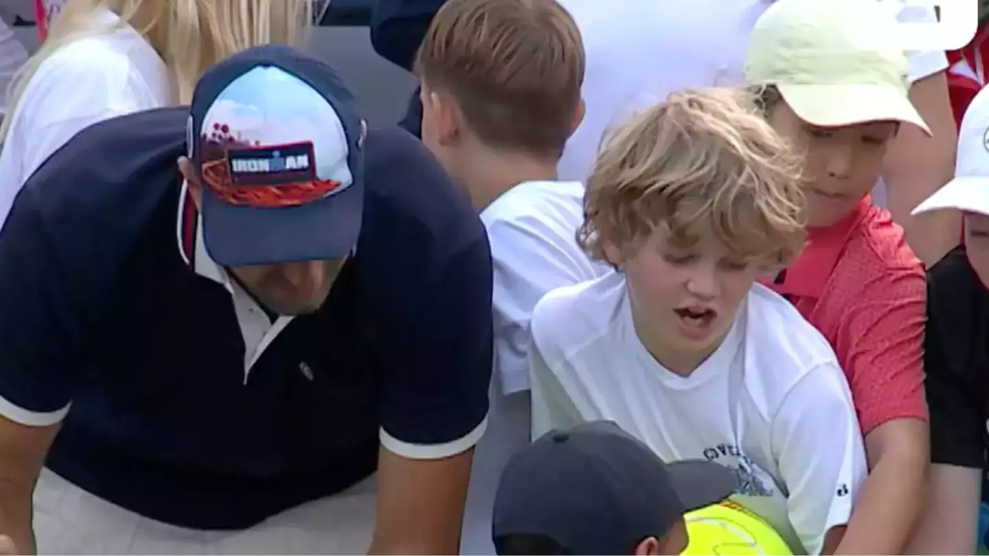 Millionaire CEO’s apology after ‘stealing’ from child during US Open sparks one major question