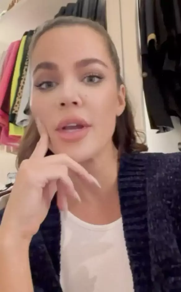 Khloé hit out at 'gross commentary' (Instagram/@khloekardashian)