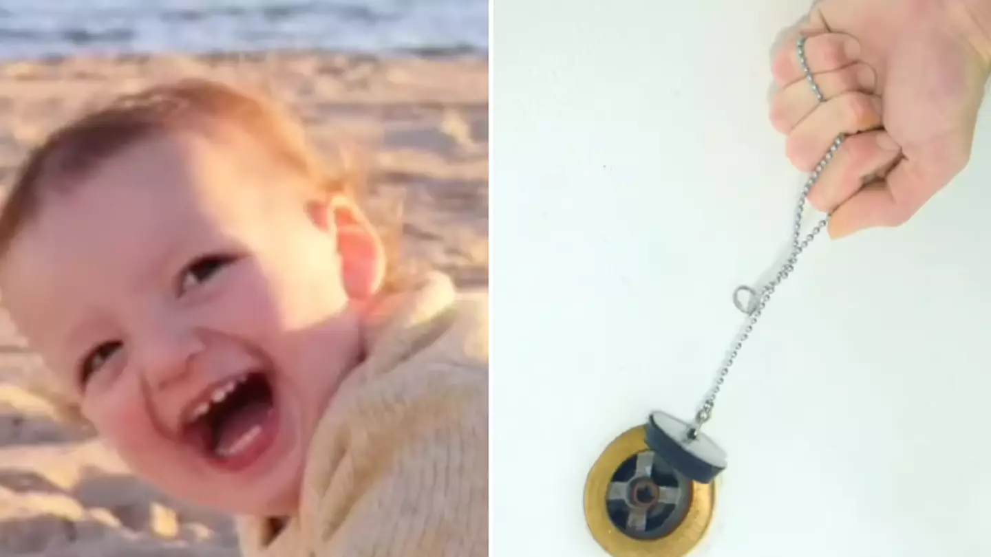 Mum warns parents to 'lock away' bath plugs after toddler son almost died
