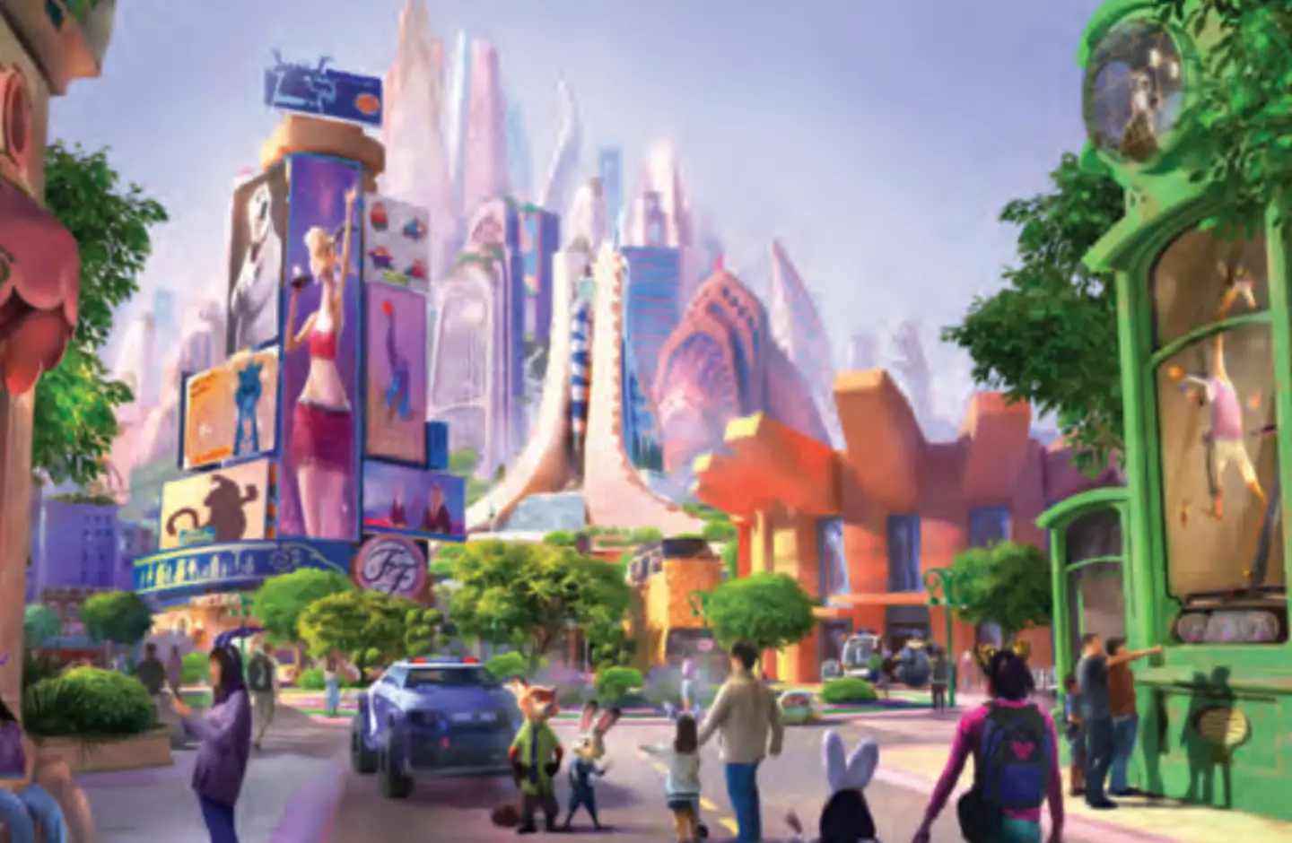 Zootopia is one of the movies which could be brought to life if the plans are approved.