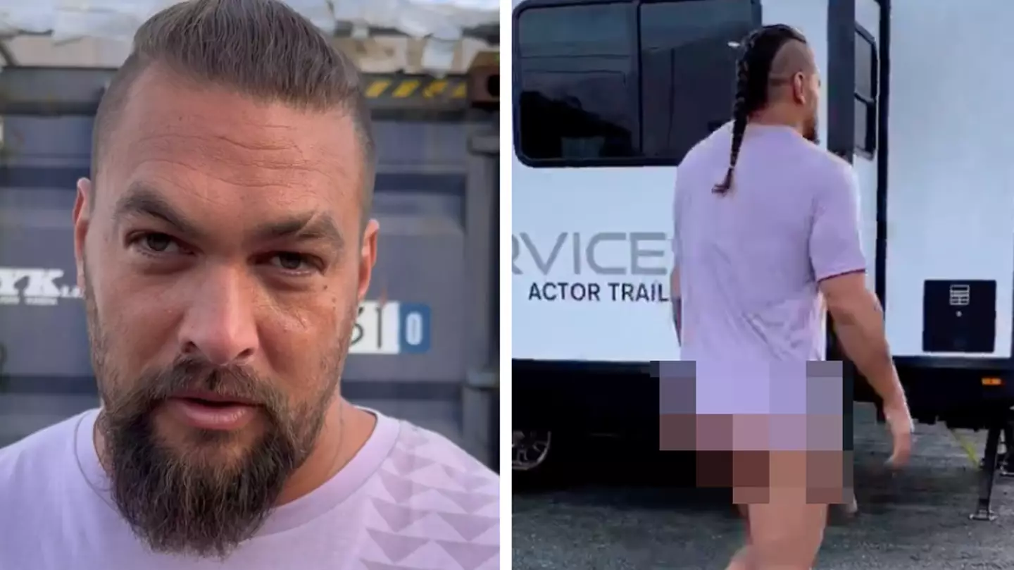 Jason Momoa stuns fans as he posts his bare bum online