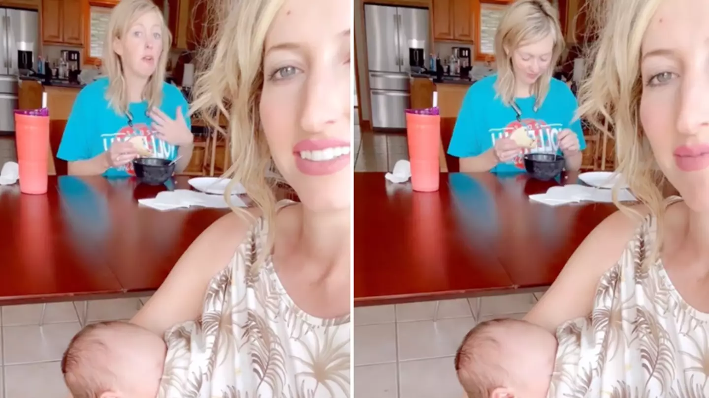 Woman praised for breastfeeding sister’s baby so she can 'get stuff done'