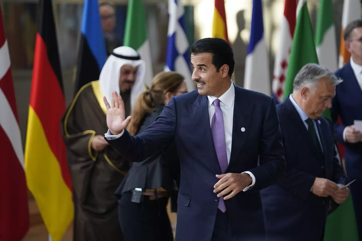 Sheikh Tamim bin Hamad Al Thani and his family have ousted Charles (Marco Tacca/Getty Images)