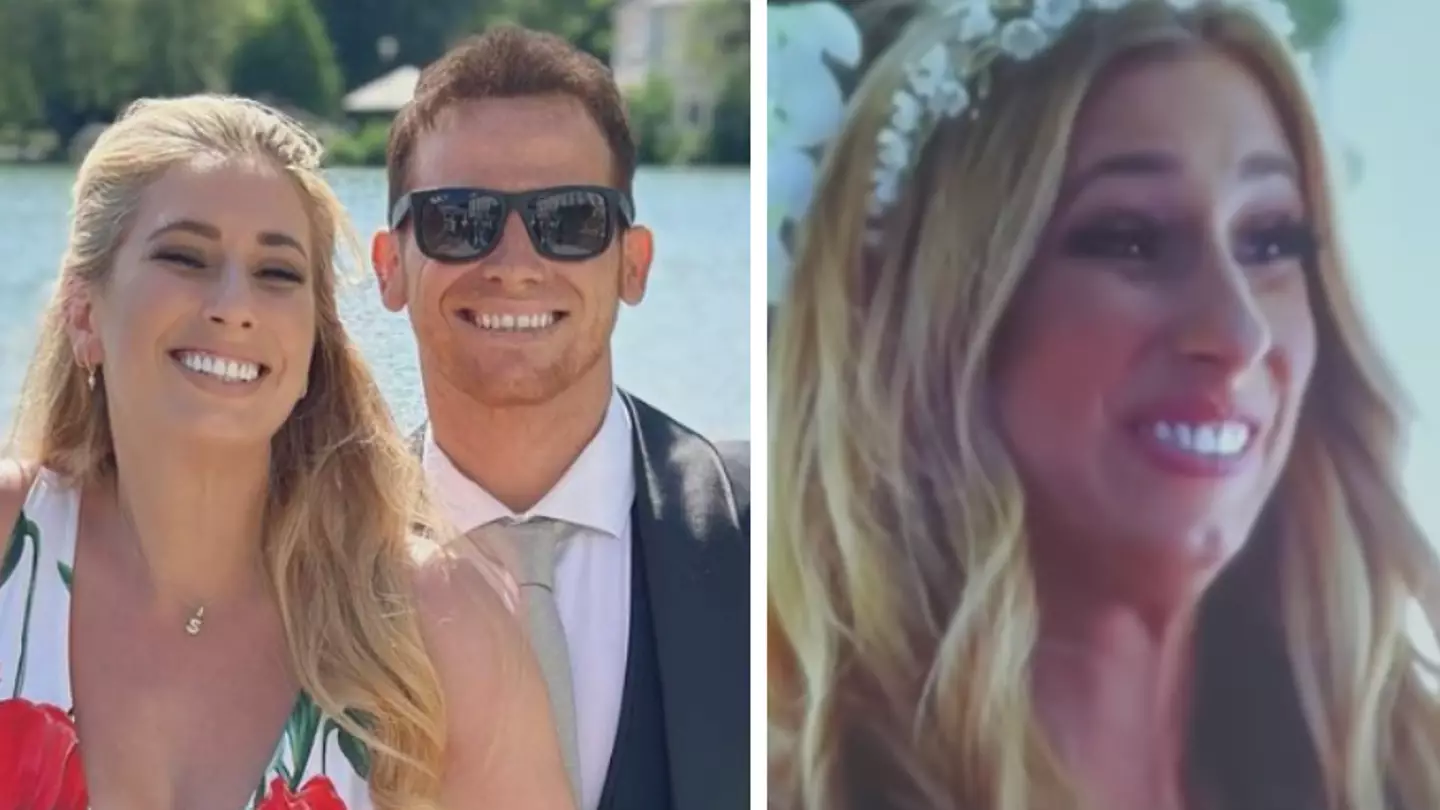 Stacey Solomon shares gushing tribute to husband Joe Swash on first wedding anniversary