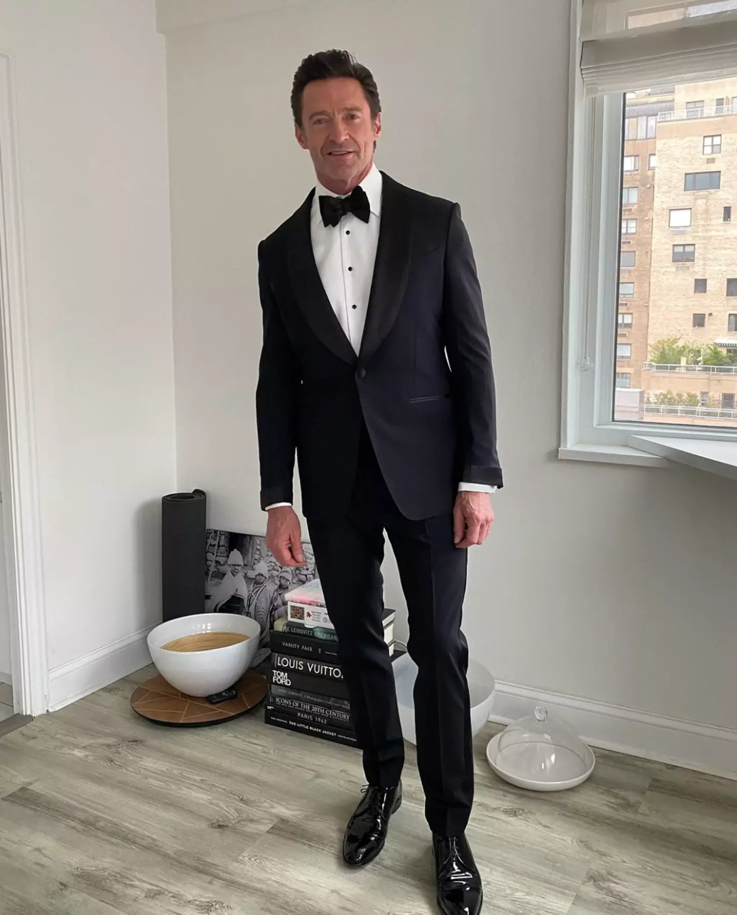 Many fans spotted a small detail in the photo (Instagram/@thehughjackman)