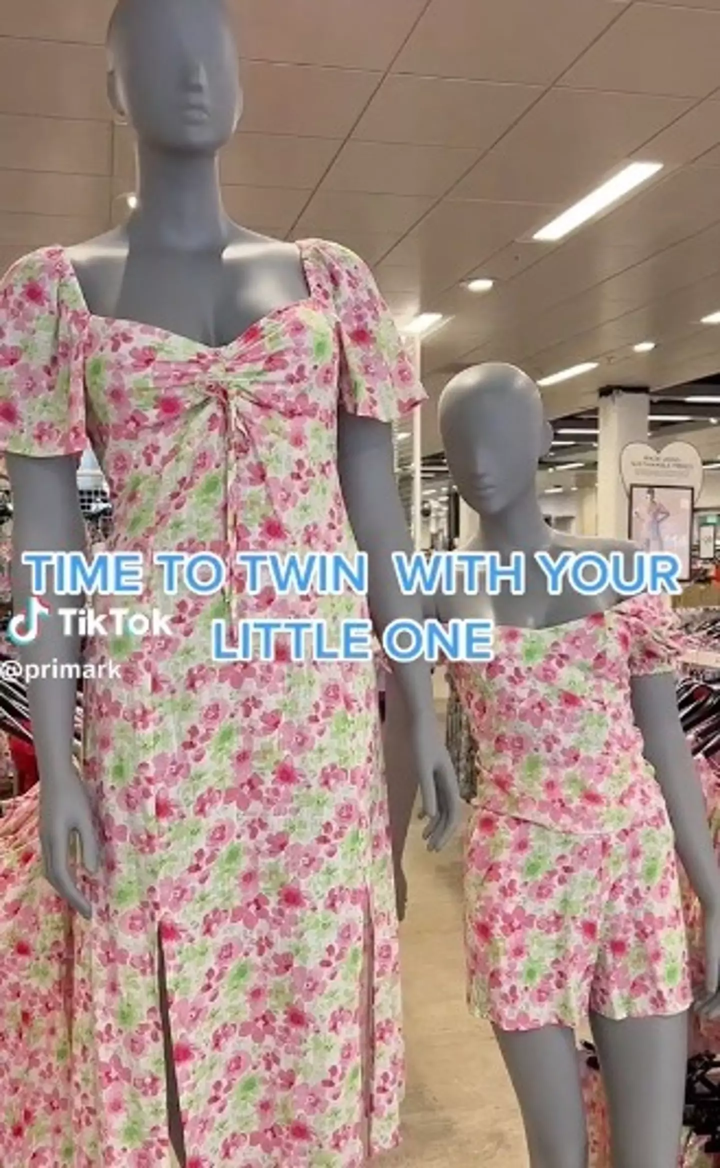 Some have urged Primark to rethink their new clothing line of matching dresses for mothers and daughters.