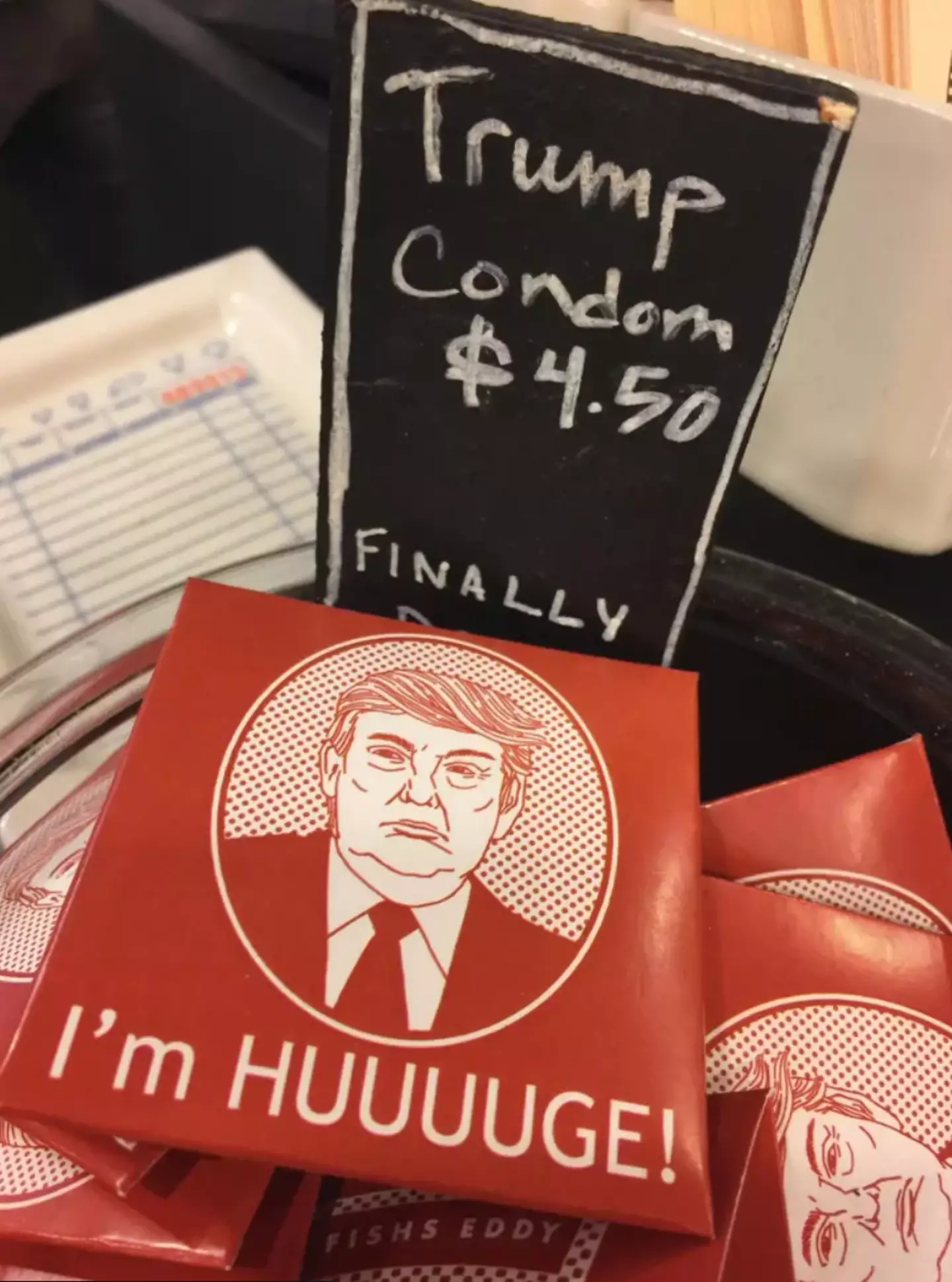 Trump-themed condoms were seen in another image (House Oversight Committee)